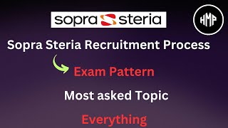 Sopra Steria Exam Pattern  sopra steria hiring process 2024  off campus drive  hire me plz [upl. by Rabjohn]