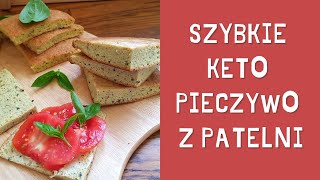 Szybkie awaryjne KETO PIECZYWO Z PATELNI [upl. by Keane400]