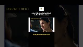 csir net December 2024 preparation memes  Chemistry memes  MS Dhoni Movie reels  MadChem Classes [upl. by Wallace]