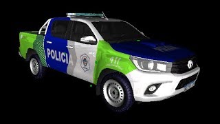 GTASA TOYOTA HILUX 2018 POLICIA BONAERENSE [upl. by Peers]