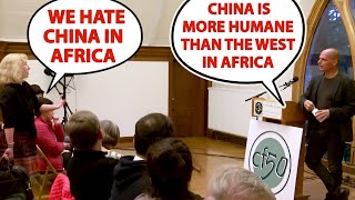 US Reporter Hates China in Africa Gets Schooled about the Wests Brutal Tactics [upl. by Sherborne]