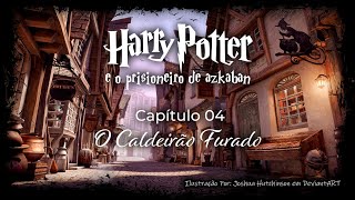 Harry Potter e o Prisioneiro de Azkaban  Capitulo 04  O Caldeirão Furado [upl. by Jobey]