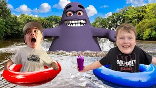 Dont Drink the Grimace Shake While Rafting on Vacation [upl. by Elirpa]