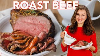 Easy Roast Beef Recipe with Beef Gravy [upl. by Trenton158]