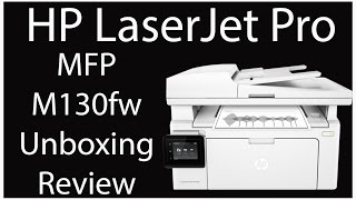 HP LaserJet Pro MFP M130fw Unboxing amp Review Bangla [upl. by Alekat]