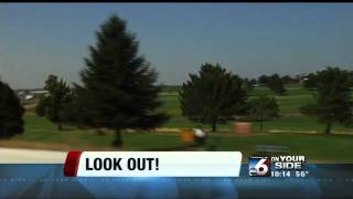 Golf balls hitting cars on I84 [upl. by Robinetta]