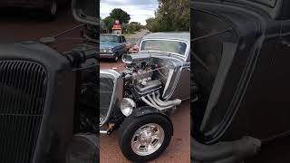 34 Ford Coupe 454 V8 Merlin Heads amp Demon carbys [upl. by Paolo]