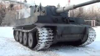 Replica of Tiger tank [upl. by Bonns]