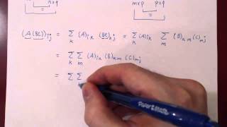 Properties of Matrix Algebra  Proofs [upl. by Anayt]