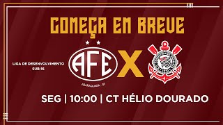 AO VIVO E COM IMAGENS  FERROVIÁRIA X CORINTHIANS  LIGA DE DESENVOLVIMENTO SUB16 2024 [upl. by Shurlocke]