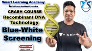 BlueWhite Screening Crash course on Recombinant DNA TechnologyCSIRNETGATEDBTICMR [upl. by Nylrem]