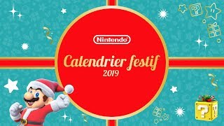 À chaque jour sa surprise avec le Calendrier festif de Nintendo [upl. by Fraser]