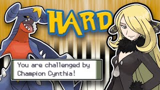 Encounter Champion Cynthia from Pokémon Diamond Pearl amp Platinum  Piano Tutorial [upl. by Ettennig786]