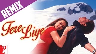 Remix Tere Liye Song  VeerZaara  Shah Rukh Khan  Preity Zinta  Lata Mangeshkar  Roop Kumar [upl. by Markiv]