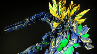 MG 1100 Banshee Norn FUSION  Custom Buildユニコーンガンダム2号機・バンシィ・ノルン [upl. by Trefler28]