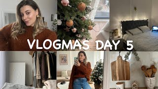 Dekoroj dhomen ballkonin  zbukurime te rafti DIY  Vlogmas day 5 [upl. by Notreb]