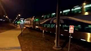 Train AMT  Mascouche line train at Mont Royal Station [upl. by Johnna]