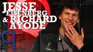 Richard Ayoade amp Jesse Eisenberg on quotThe Doublequot [upl. by Einnalem34]