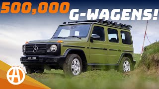 MercedesBenz builds a oneoff GWagen to celebrate 500000 built [upl. by Eilyak]