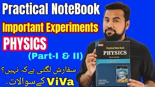 How to Write Practical Notebook  PHYSICS Part I amp II  Important Practical [upl. by Jit885]