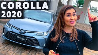 Novo Corolla 2020  Matador com novo motor 20 e híbrido flex [upl. by Hoban]