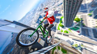 I Tested CRAZY BMX STUNTS In GTA 5 [upl. by Kahn819]