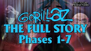 Gorillaz  The Complete Backstory Phases 17 [upl. by Niuqaoj]