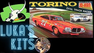 The JoHan 72 NASCAR Torino Model Car Kit amp The Bud Moore 72 Torino Race Car Lukas Kits 34 [upl. by Filahk920]