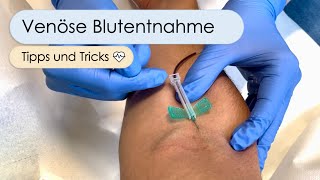 Blutentnahme Mit 19 Tipps amp Tricks zum Erfolg [upl. by Annenn]