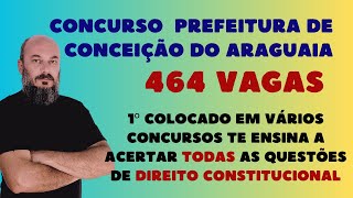 Concurso Prefeitura de Conceição do Araguaia Acerte fácil todas as questões de Constitucional [upl. by Ttergram123]