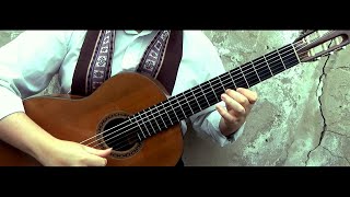 CHAIN DANCE  Andrey Vinogradov  Carlos Roldan guitar [upl. by Ytomit]