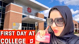 ￼First day at College in Canada 🇨🇦  Fanshawe College London Ontario [upl. by Mines]