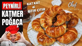 PEYNIRLI KATMER POĞAÇA TARIFI OKTAY USTADAN [upl. by Atiugal]