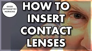 HOW DO I PUT IN SOFT CONTACT LENSES FOR THE FIRST TIME A how to put in contacts for beginners [upl. by Entsirhc]