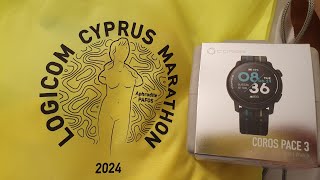 Coros Pace 3 from the Cyprus Marathon Expo unboxing [upl. by Aicilyhp]