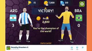 Penalty Shooters X  Gameplay  World Cup [upl. by Nocaj172]