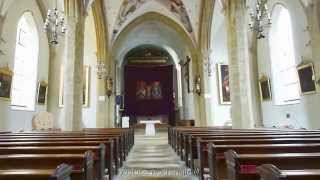 Kufstein die Perle von Tirol Kirche Church Sankt Vitus unterhalb de Festung [upl. by Nylecaj]