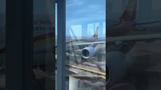 Hangzhou Airport 🛫 Going Urumqi  China 🇨🇳 like subscribe View worldmoments [upl. by Ynohta]