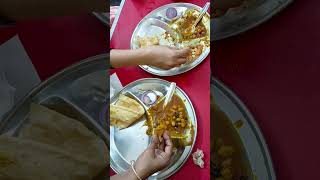 Chola batura  छोला बटूरा  indian street food shorts shorts shortsfeed [upl. by Ahsekram]