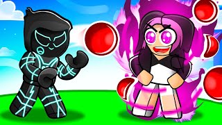 I 1v1d My LITTLE SISTER in Roblox Blade Ball [upl. by Nautna382]