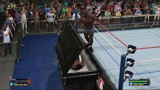 Ahmed Johnson vs Faarooq  Casket [upl. by Joete]