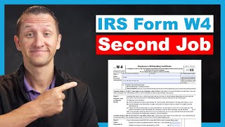 How to fill out IRS Form W4 2022 with a SECOND JOB [upl. by Dagnah]