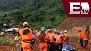 Rescatan cinco cuerpos en quotLa Pintadaquot informó Osorio Chong  Excélsior informa con Idaly Ferrá [upl. by Aisinut424]