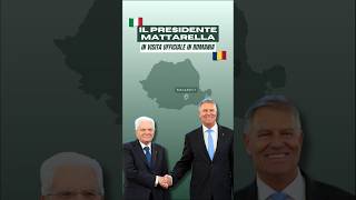 Il Presidente Mattarella incontra il Presidente Iohannis durante la Visita Ufficiale in Romania [upl. by Ettegirb]