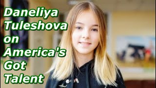 Daneliya Tuleshova on Americas GotTalent [upl. by Atsirk918]