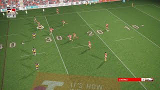 Rugby League Live 4  Brisbane Broncos vs Dolphins  PS5 Gameplay [upl. by Hidie604]