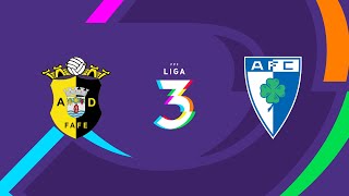 🔴 LIGA 3 AD FAFE  ANADIA FC [upl. by Bethezel933]