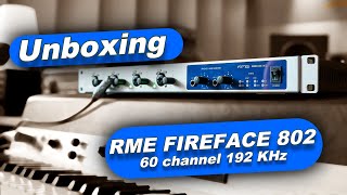 RME FIREFACE 802 ⚡ USB amp FIREWIRE INTERFACE UNBOXING amp FIRST IMPRESSION ⚡ MUSIC VIISHAL PRODUCTION [upl. by Aylad]