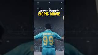 Sourav Ganguly DADA Biopic Movie 😱  Sourav Ganguly ki Movie Me Hero kon  shorts [upl. by Eitsud589]