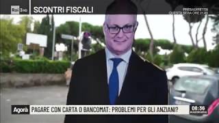 Sconti per chi paga con le carta di credito  Agorà 30092019 [upl. by Neetsirhc]